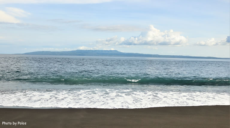 Bali Black Sand Beach